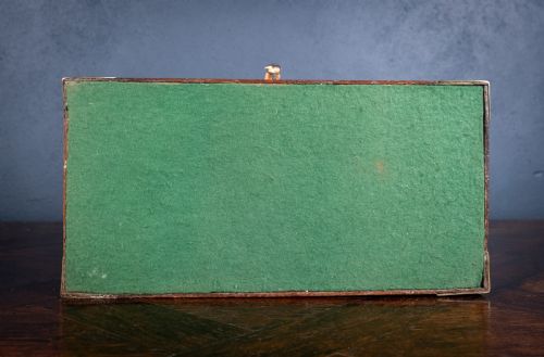 19TH CENTURY MAHOGANY CAMPAIGN WRITING SLOPE - ADDITIONAL PHOTO 18