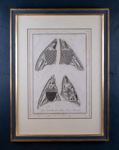 SIX LARGE ARCHITECTURAL ENGRAVINGS BY JAMES BASIRE I 17301802 AFTER J SCHNEBBELIE 17601792 - ADDITIONAL PHOTO 1