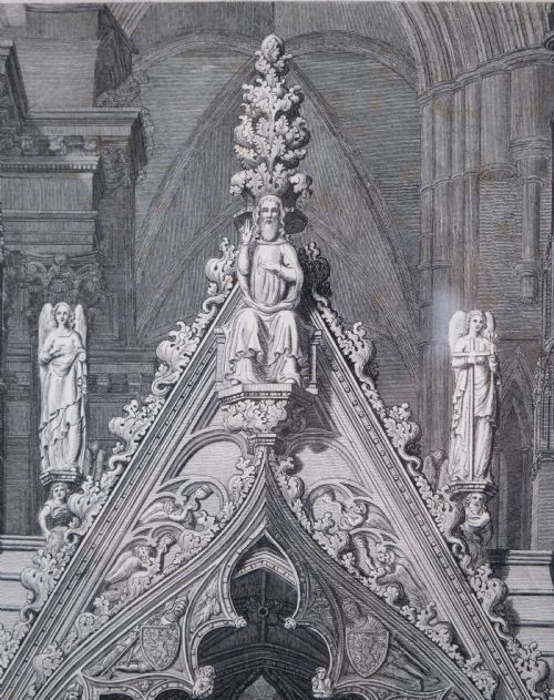 SIX LARGE ARCHITECTURAL ENGRAVINGS BY JAMES BASIRE I 17301802 AFTER J SCHNEBBELIE 17601792 - ADDITIONAL PHOTO 19