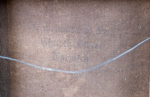 19TH CENTURY OIL ON CANVAS CHICKENS ROOSTERS IN FARMYARD NORWICH SCHOOL - ADDITIONAL PHOTO 7