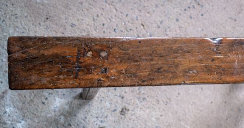 19TH CENTURY CHINESE ELM BENCH - ADDITIONAL PHOTO 4