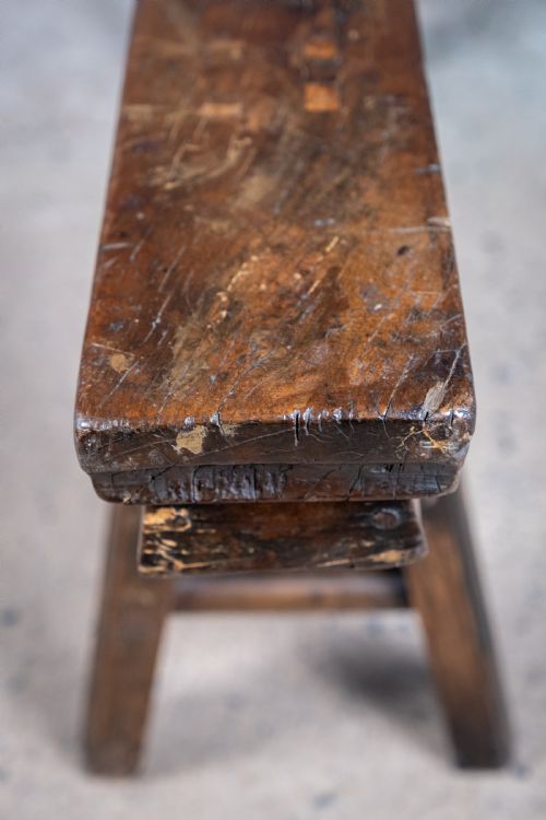 19TH CENTURY CHINESE ELM BENCH - ADDITIONAL PHOTO 7