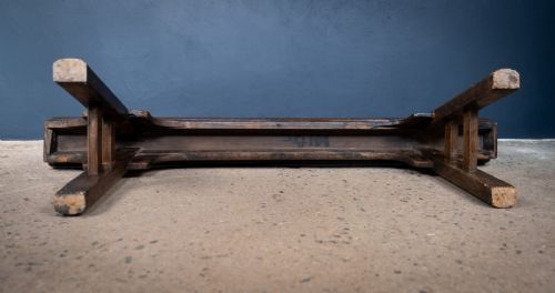 19TH CENTURY CHINESE ELM BENCH - ADDITIONAL PHOTO 9
