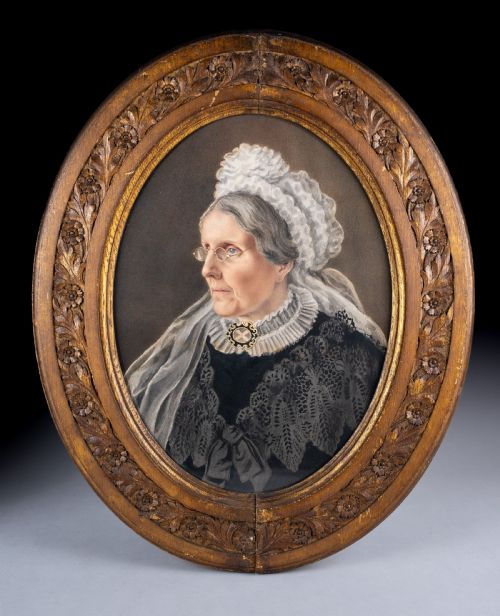 PAIR OF FINE 19TH CENTURY WATERCOLOUR PORTRAITS - ADDITIONAL PHOTO 2