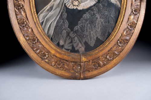 PAIR OF FINE 19TH CENTURY WATERCOLOUR PORTRAITS - ADDITIONAL PHOTO 12