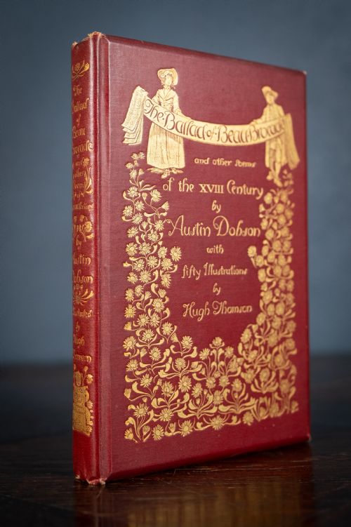 1892 the ballad of beau brocade other poems by austin dobson book - CATEGORY: ANTIQUE MISCELLANEOUS - DATED 1890