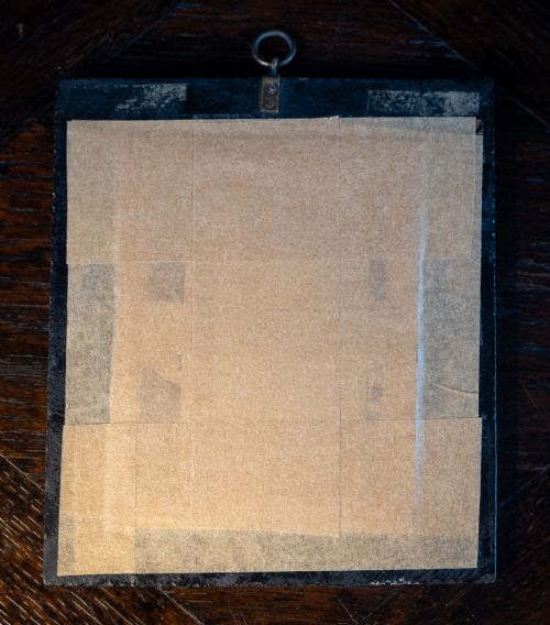 EARLY 19TH CENTURY MINIATURE PORTRAIT OF 'O W BERRY' WATERCOLOUR - ADDITIONAL PHOTO 6