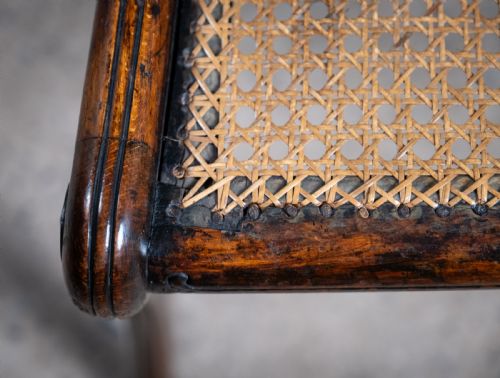 SIX REGENCY MAHOGANY CANED DINING CHAIRS IN THE MANNER OF GILLOWS - ADDITIONAL PHOTO 20