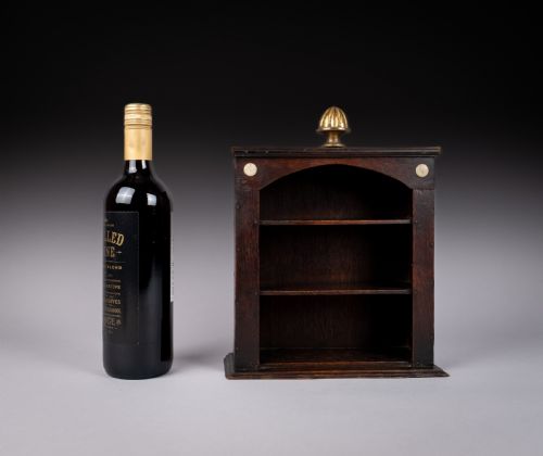 VERNACULAR EARLY 19TH CENTURY TABLE TOP OPEN CUPBOARD - ADDITIONAL PHOTO 1
