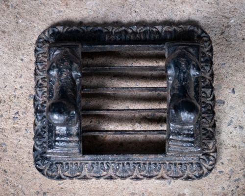 CAST IRON EGYPTIAN REVIVAL SPHINX BOOT SCRAPER BY ARCHIBALD KENRICK SONS C1820 - ADDITIONAL PHOTO 10