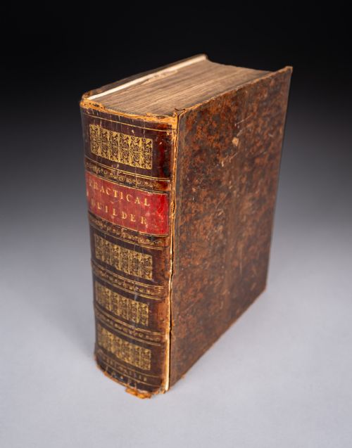 1848 THE NEW AND IMPROVED PRACTICAL BUILDER BY PETER NICHOLSON BOOK - ADDITIONAL PHOTO 1