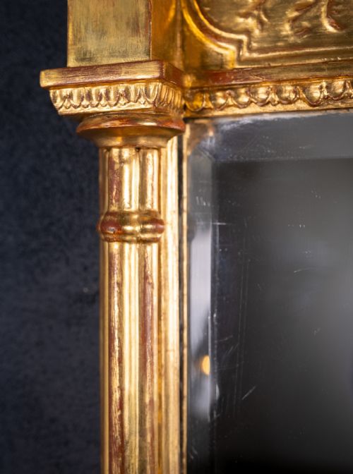MID 19TH CENTURY GILTWOOD PIER MIRROR - ADDITIONAL PHOTO 6