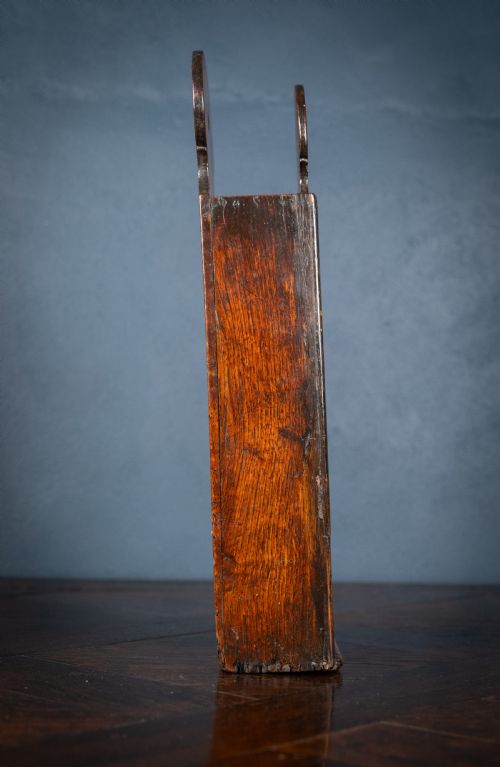 18TH CENTURY OAK CANDLE BOX - ADDITIONAL PHOTO 3