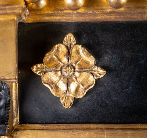 REGENCY EGYPTIAN REVIVAL GILTWOOD PIER MIRROR C1820 - ADDITIONAL PHOTO 4