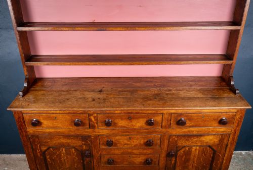 19TH CENTURY WELSH OAK DRESSER RACK - ADDITIONAL PHOTO 14
