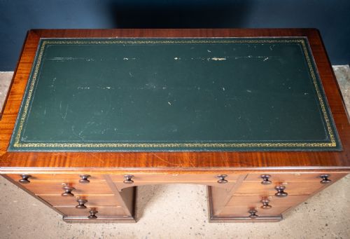 19TH CENTURY MAHOGANY ESTATE DESK C1860 - ADDITIONAL PHOTO 7