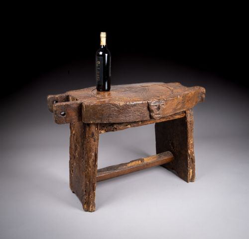 18TH CENTURY ELM CHEESE PRESS TABLE - ADDITIONAL PHOTO 3