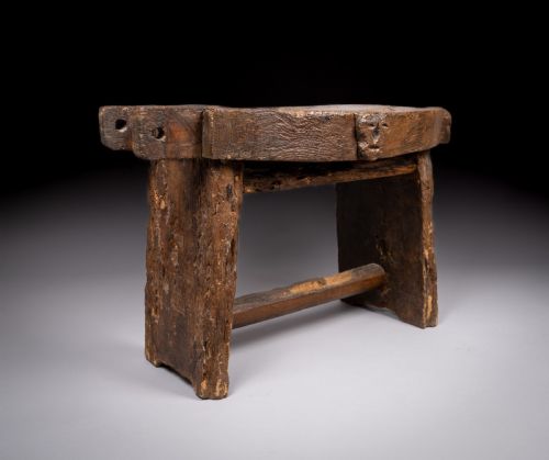 18TH CENTURY ELM CHEESE PRESS TABLE - ADDITIONAL PHOTO 10