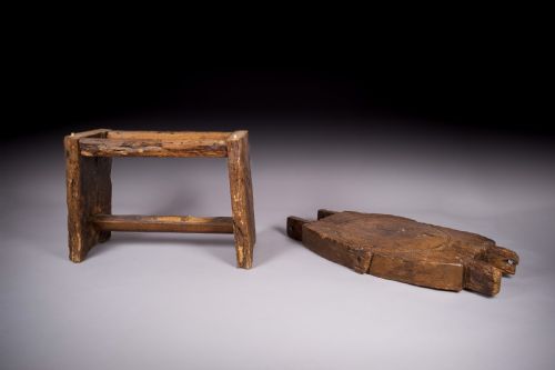 18TH CENTURY ELM CHEESE PRESS TABLE - ADDITIONAL PHOTO 18