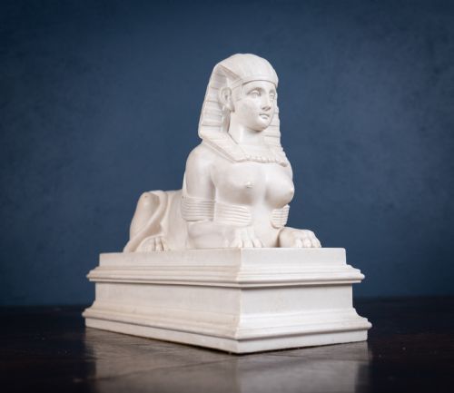 large sphinx of giza - CATEGORY: ANTIQUE SCULPTURES - DATED 1950