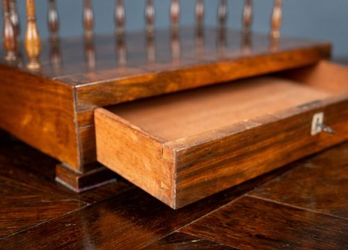 REGENCY ROSEWOOD BOOK TRAY - ADDITIONAL PHOTO 6