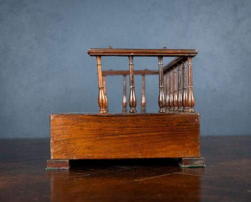 REGENCY ROSEWOOD BOOK TRAY - ADDITIONAL PHOTO 9