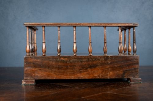 REGENCY ROSEWOOD BOOK TRAY - ADDITIONAL PHOTO 11