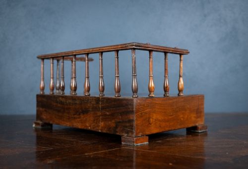 REGENCY ROSEWOOD BOOK TRAY - ADDITIONAL PHOTO 12