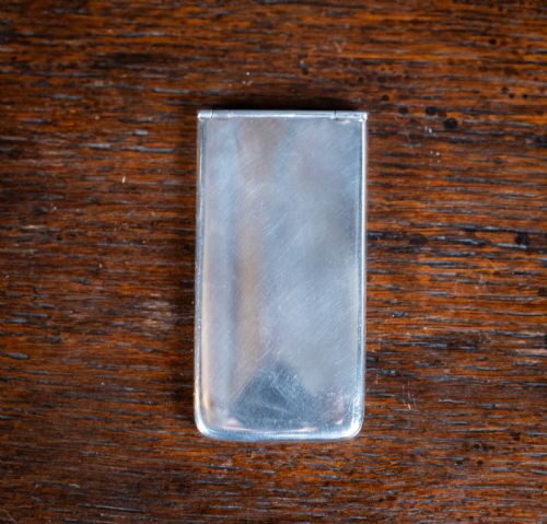 SILVER 'PATENT REPEATING CARD CASE' BY SAMPSON MORDEN LONDON 1913 - ADDITIONAL PHOTO 8