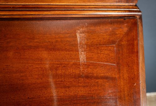 GEORGE III MAHOGANY BOOKCASE BUREAU - ADDITIONAL PHOTO 18