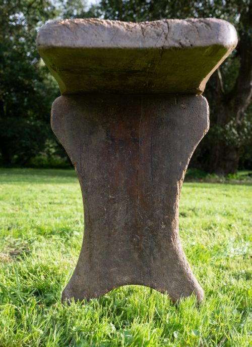 19TH CENTURY 9 FOOT LONG FARMHOUSE BENCH - ADDITIONAL PHOTO 10