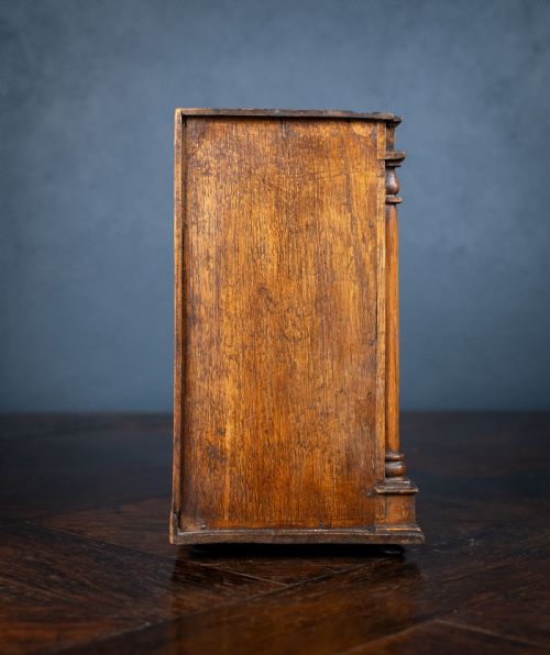19TH CENTURY MINIATURE CUPBOARD APPRENTICE PIECE - ADDITIONAL PHOTO 15