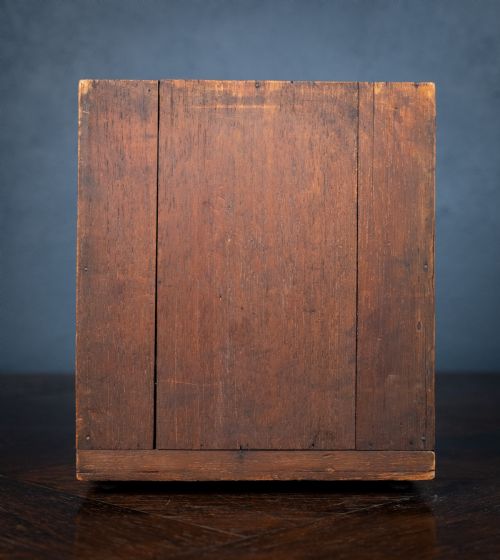 19TH CENTURY MINIATURE CUPBOARD APPRENTICE PIECE - ADDITIONAL PHOTO 17