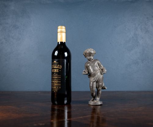 18TH CENTURY LEAD PUTTO FIGURE - ADDITIONAL PHOTO 1