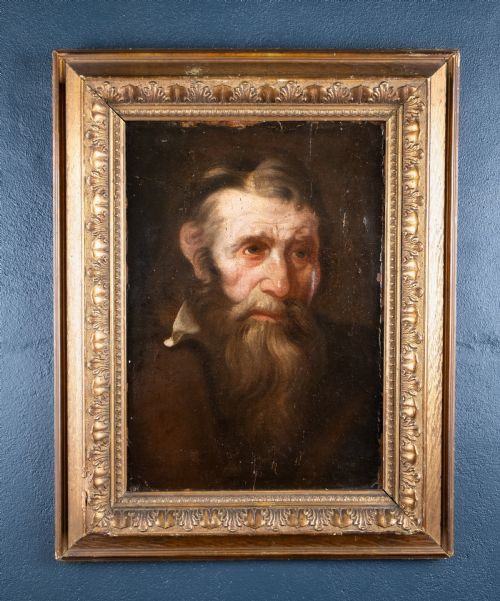 18TH CENTURY PORTRAIT OF A GENTLEMAN OLD MASTER SCHOOL OIL ON PANEL - ADDITIONAL PHOTO 4