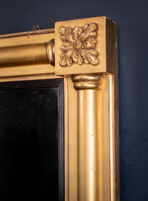 REGENCY GILTWOOD OVERMANTLE MIRROR C1830 - ADDITIONAL PHOTO 1