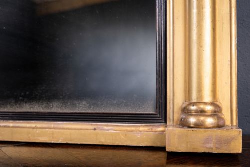 REGENCY GILTWOOD OVERMANTLE MIRROR C1830 - ADDITIONAL PHOTO 4