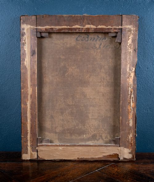 PORTRAIT OF 'E BUTLER' A GENTLEMAN DATED MARCH 1830 OIL ON CANVAS - ADDITIONAL PHOTO 6