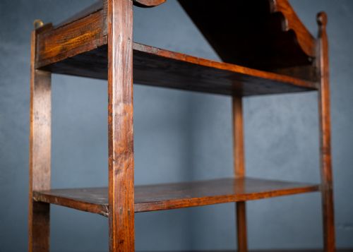 19TH CENTURY IRISH PROVINCIAL OAK WALL SHELF - ADDITIONAL PHOTO 12