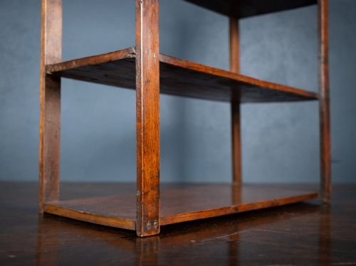 19TH CENTURY IRISH PROVINCIAL OAK WALL SHELF - ADDITIONAL PHOTO 13