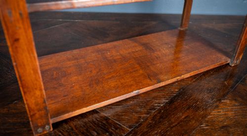 19TH CENTURY IRISH PROVINCIAL OAK WALL SHELF - ADDITIONAL PHOTO 14