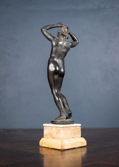 19TH CENTURY BRONZE OF NIOBE SCHOOL OF FRANCESCO DA SANT'AGATA - ADDITIONAL PHOTO 10