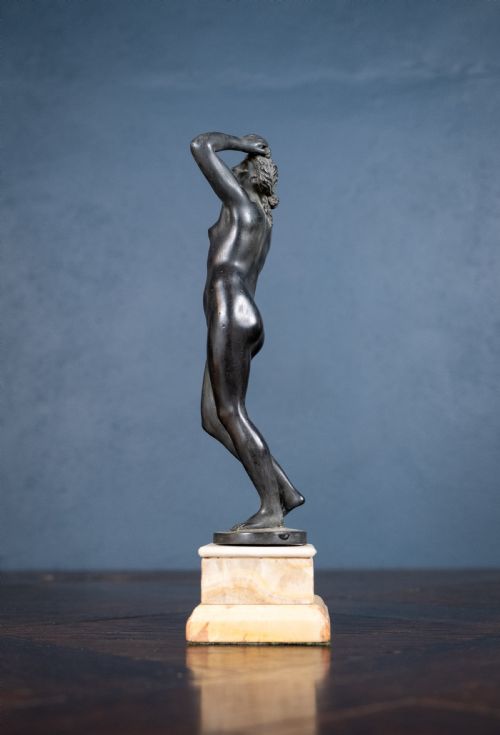 19TH CENTURY BRONZE OF NIOBE SCHOOL OF FRANCESCO DA SANT'AGATA - ADDITIONAL PHOTO 11