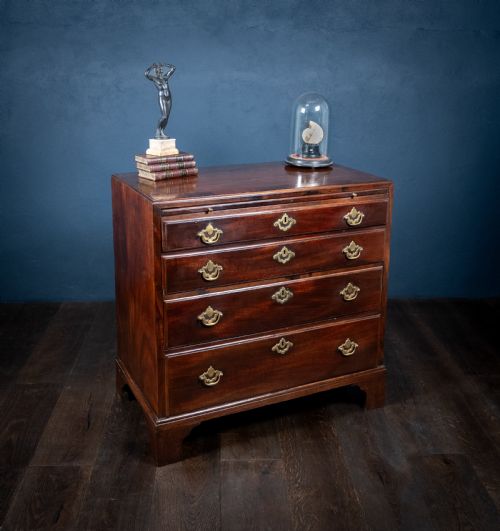 GEORGE II MAHOGANY BACHELORS CHEST C1750 - ADDITIONAL PHOTO 5