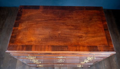 GEORGE II MAHOGANY BACHELORS CHEST C1750 - ADDITIONAL PHOTO 7