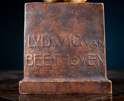 FRIEDRICH GOLDSCHIEDER BUST OF LUDVIG VAN BEETHOVEN AFTER FRANZ KLEIN 17791840 - ADDITIONAL PHOTO 8