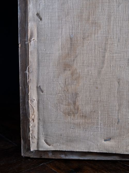 PORTRAIT OF A WISENED SAGE OIL ON CANVAS - ADDITIONAL PHOTO 11