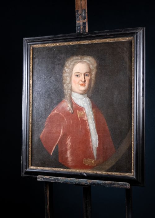 18TH CENTURY PORTRAIT OF A NOBLEMAN IRISH SCHOOL - ADDITIONAL PHOTO 5
