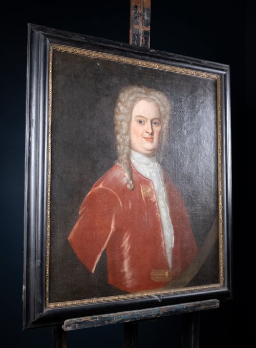 18TH CENTURY PORTRAIT OF A NOBLEMAN IRISH SCHOOL - ADDITIONAL PHOTO 6