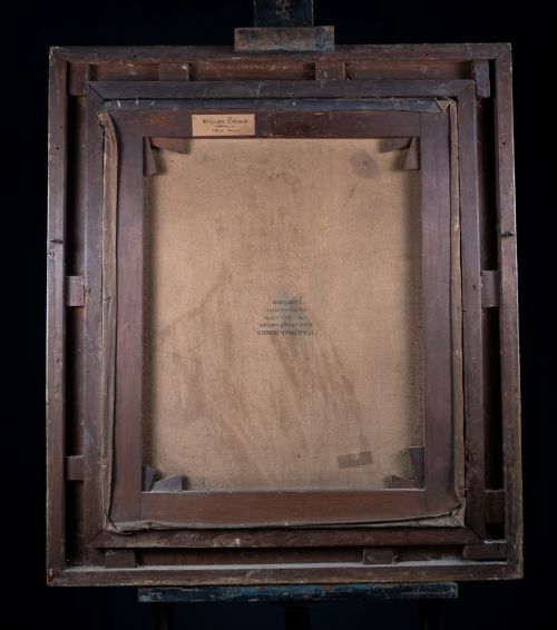 LARGE PORTRAIT OF WILLIAM BROWN C1840 OIL ON CANVAS - ADDITIONAL PHOTO 7